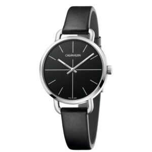 Calvin Klein K7B231CZ Even Quartz Black Dial Women's Watch