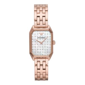 Emporio Armani AR11389 Two Hand Rose Gold Tone Women's Watch